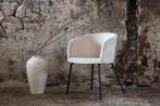 Eetkamerstoel - Bailey - Gebroken Wit - Fluweel - Jörn, Huis en Inrichting, Stoelen, Verzenden, Nieuw