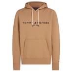 -35% Tommy Hilfiger  Tommy Hilfiger Logo hoodie  maat M, Kleding | Heren, Verzenden, Nieuw, Bruin