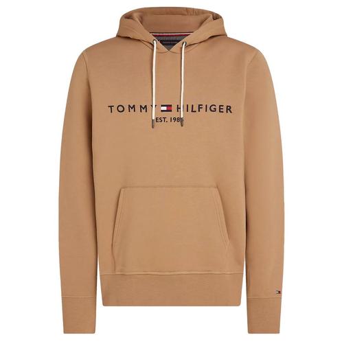 -35% Tommy Hilfiger  Tommy Hilfiger Logo hoodie  maat M, Kleding | Heren, Truien en Vesten, Bruin, Nieuw, Verzenden