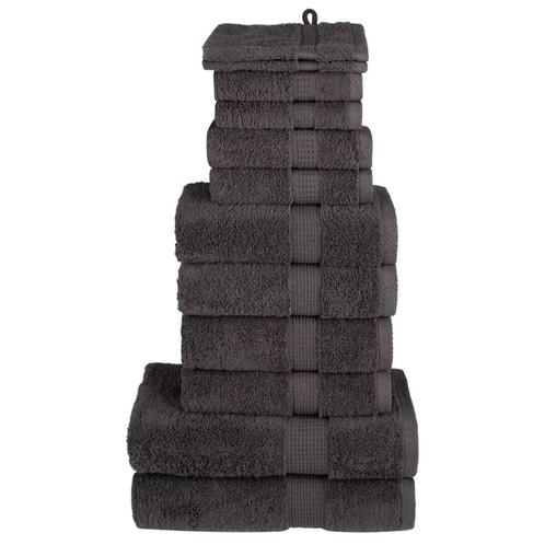 vidaXL 12-delige Handdoekenset SOLUND 600 g/m², Huis en Inrichting, Badkamer | Badtextiel en Accessoires, Nieuw, Verzenden