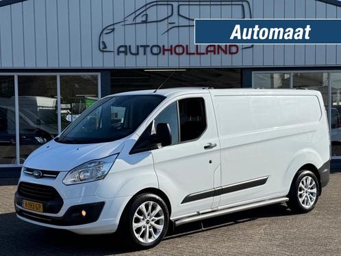 Ford Transit Custom 2.0 TDCI 96KW 131PK L2H1 AUTOMAAT EURO 6, Auto's, Bestelauto's, Lease, Handgeschakeld, Financial lease, Wit