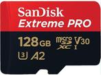 SanDisk | MicroSDXC | 128 GB | UHS-I | U3 | Extreme Pro, Verzenden, Nieuw