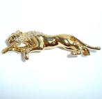 Broche - 18 karaat Geel goud - 0.60ct. tw. Diamant