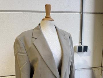 Veiling - Sandro Blazer Colbert Maat 44 Taupe Beige beschikbaar voor biedingen