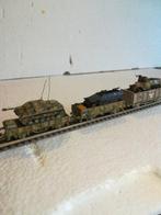 Minitrix N - Model treinbevestiging (3) - Militair convoy, Nieuw