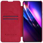 Nillkin - OnePlus 9 Flip Case Qin Rood, Verzenden, Nieuw