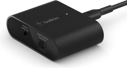 Audioadapter met AirPlay 2 - Zwart Belkin SoundForm Connect, Audio, Tv en Foto, Mediaspelers, Nieuw, Verzenden
