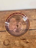 Cristallerie - Tazza - Glas - met bladgoud, Antiek en Kunst, Antiek | Glas en Kristal