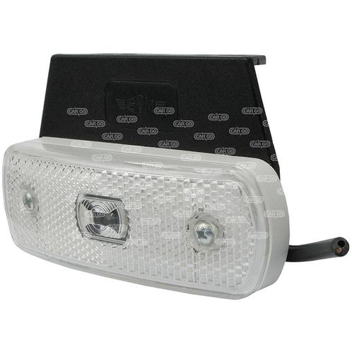 LED Markeerlicht Wit 104x36mm 12-24v, Auto-onderdelen, Verlichting, Ophalen of Verzenden