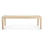 Eettafel Harvey - 250cm - Naturel - 96130 - eettafel, Huis en Inrichting, Nieuw, Overige materialen