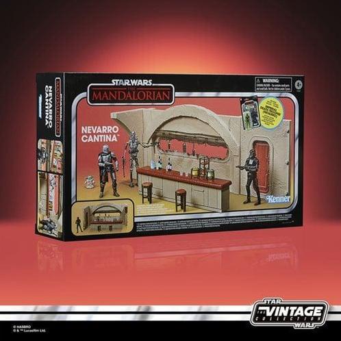 The Vintage Collection Nevarro Cantina Playset with Imper..., Verzamelen, Star Wars, Actiefiguurtje, Zo goed als nieuw, Verzenden
