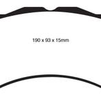 EBC 16+ Cadillac ATS-V 3.6 Twin Turbo Yellowstuff Front, Auto-onderdelen, Ophalen of Verzenden, Nieuw