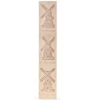 Speculaasplank Drie molens (3x) 11,5x7,5cm., Verzenden, Nieuw