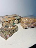 Doos (3) - Nacre - Kistje van parelmoer, Antiek en Kunst, Curiosa en Brocante