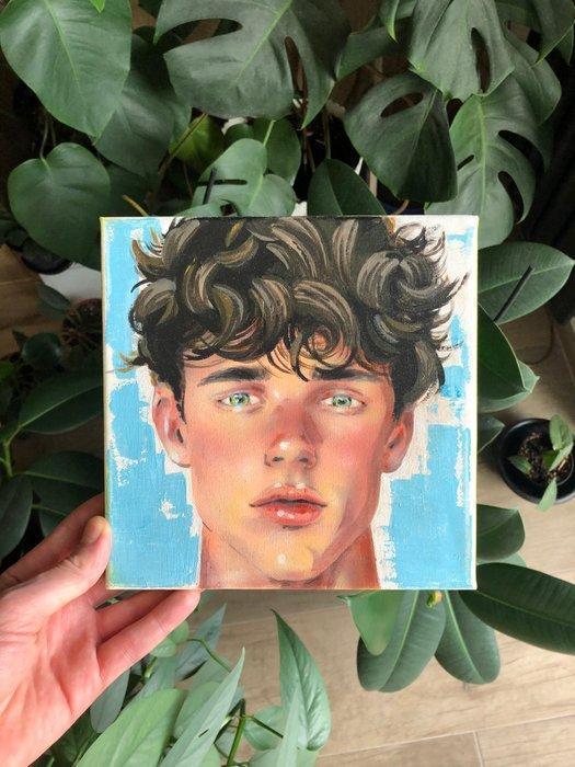 Pedro B. Benetti - Felipe and Max, Antiek en Kunst, Kunst | Schilderijen | Modern