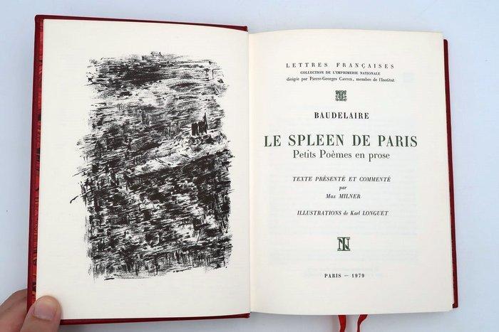 Charles Baudelaire ; illustrations de Karl Longuet - Le, Antiek en Kunst, Antiek | Boeken en Bijbels