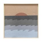 *WOONWINKEL* Wandkraft Ocean Structuur Schilderij Zee 100x10, Huis en Inrichting, Nieuw, Verzenden