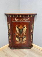 Fraaie gedateerde hoekkast uit Zweden - Kast - Hout