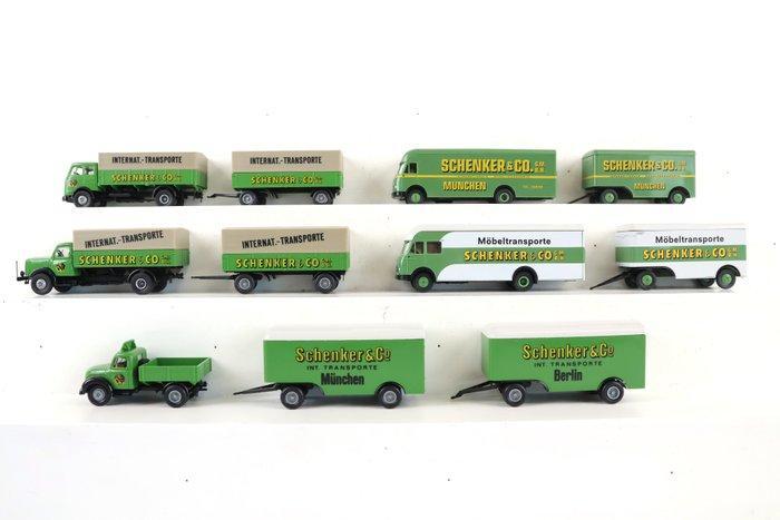 Brekina H0 - 4258/7320/7621/57206/57520 -, Hobby en Vrije tijd, Modeltreinen | H0