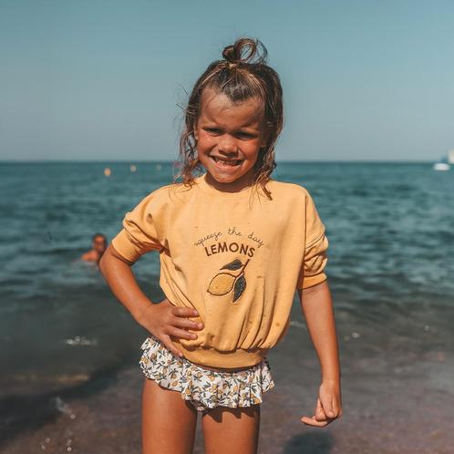 Lemons Oversized Sweater  Salted Stories Maat 98 98, Kinderen en Baby's, Kinderkleding | Maat 104, Meisje, Nieuw, Trui of Vest