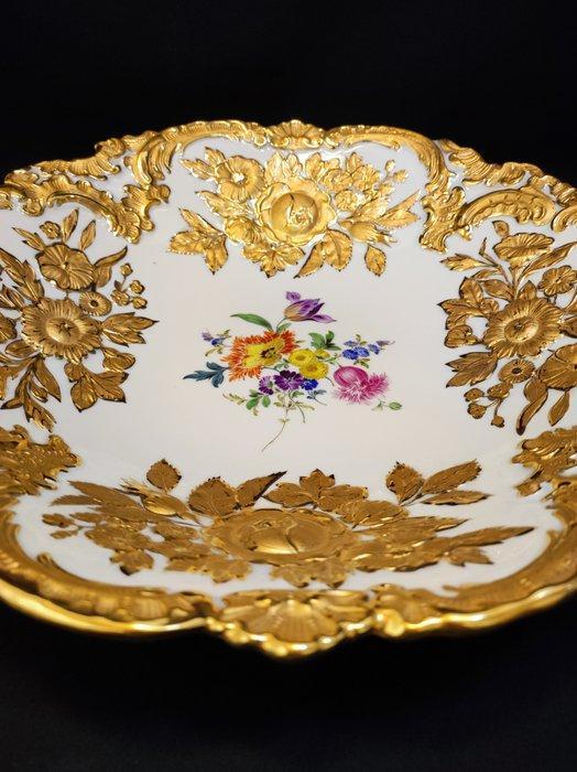 Meissen - Schotel - Prunkschale/Prunkteller Ø 31,0cm, Antiek en Kunst, Antiek | Glas en Kristal