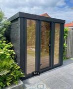 UNIEKE SAUNA - Maatwerk- Vierkant - Barrelsauna - Tonsauna, Nieuw, Fins of Traditioneel, Complete sauna