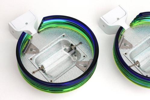 Leucos - Renato Toso - Wandkandelaar (2) - Muranoglas - Febo, Antiek en Kunst, Antiek | Lampen