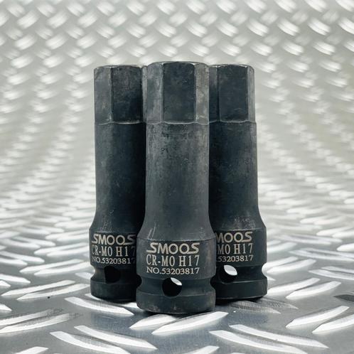 Smoos Losse inbus krachtdop H12 met 1/2 opname - 3 stuks -, Doe-het-zelf en Verbouw, Gereedschap | Handgereedschap, Nieuw, Ophalen of Verzenden