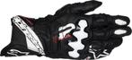 Alpinestars GP Plus R V3 Zwart Wit Leren Handschoenen, Nieuw met kaartje, Alpinestars, Handschoenen, Heren