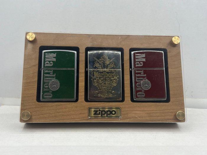 Zippo - Marlboro - Zonder Minimumprijs - Aansteker - Koper -, Verzamelen, Rookartikelen, Aanstekers en Luciferdoosjes