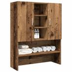 vidaXL Wasmachinekast 70,5x25,5x90 cm oud houtkleurig, Witgoed en Apparatuur, Wasmachines, Verzenden, Nieuw