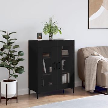 Praktisch Zwart Dressoir | Tweedekansje | Grote Kast beschikbaar voor biedingen