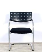 Vitra Visavis vergaderstoel, zwart-chrome, Ophalen of Verzenden, Nieuw