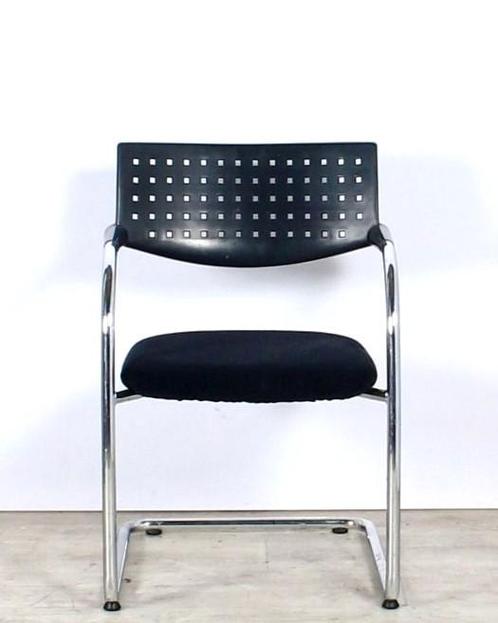 Vitra Visavis vergaderstoel, zwart-chrome, Huis en Inrichting, Stoelen, Nieuw, Ophalen of Verzenden