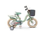 Zonix Meisjesfiets 12 Inch Pastelgroen Kinderfiets Met, Fietsen en Brommers, Fietsen | Meisjes, Ophalen of Verzenden, Nieuw, Zonix