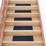 vidaXL Trapmatten zelfklevend 30 stuks 60x25 cm marineblauw, Doe-het-zelf en Verbouw, Ladders en Trappen, Verzenden, Nieuw