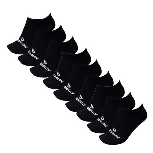 Donnay Donnay Unisex Sneakersokken - Zwart - 9 paar, Kleding | Heren, Sokken en Kousen, Nieuw, Verzenden