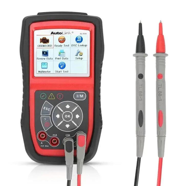 Autel AutoLink AL539B | Foutcodelezer/Multimeter, Auto diversen, Autogereedschap, Nieuw, Verzenden