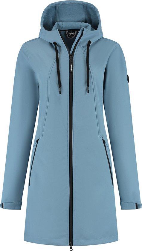 Kjelvik Outdoorjas Faye Blauw - maat 44 (Jassen, Kleding), Kleding | Dames, Jassen | Winter, Nieuw, Verzenden