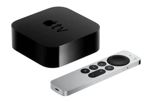 Apple TV 4K (3e generatie) WiFi - 64 GB - A2737 (In doos), Audio, Tv en Foto, Mediaspelers, Zo goed als nieuw, Verzenden