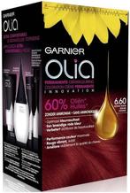 GARNIER OLIA 6.60 INTENS ROOD PERMANENTE CREMEKLEURING HAA.., Sieraden, Tassen en Uiterlijk, Uiterlijk | Haarverzorging, Verzenden