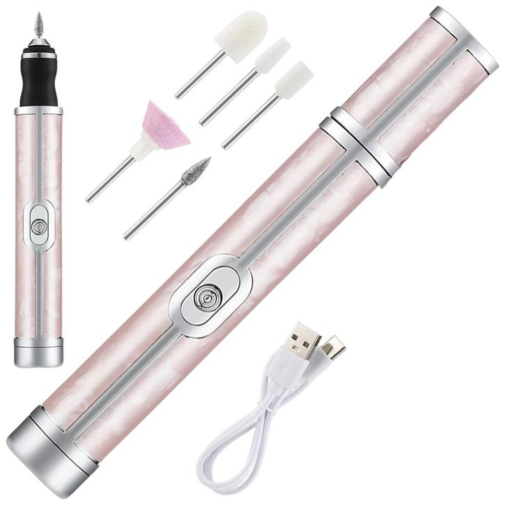 Trendmix Draadloze Elektrische Nagelvijl Nagelfrees Met 5, Sieraden, Tassen en Uiterlijk, Uiterlijk | Lichaamsverzorging, Ophalen of Verzenden