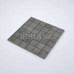 Mozaiek tegel grijs 5x5 cm keramiek, Doe-het-zelf en Verbouw, Tegels, Ophalen of Verzenden, Nieuw, Keramiek, 10 m² of meer