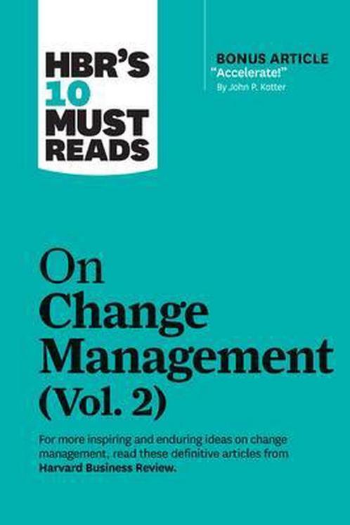 9781647820985 HBRs 10 Must Reads on Change Management, V..., Boeken, Economie, Management en Marketing, Nieuw, Verzenden