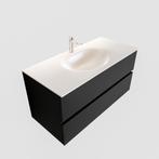 Badkamermeubel Solid Surface AQS Stockholm 100x45 cm Mat, Doe-het-zelf en Verbouw, Sanitair, Ophalen of Verzenden, Nieuw