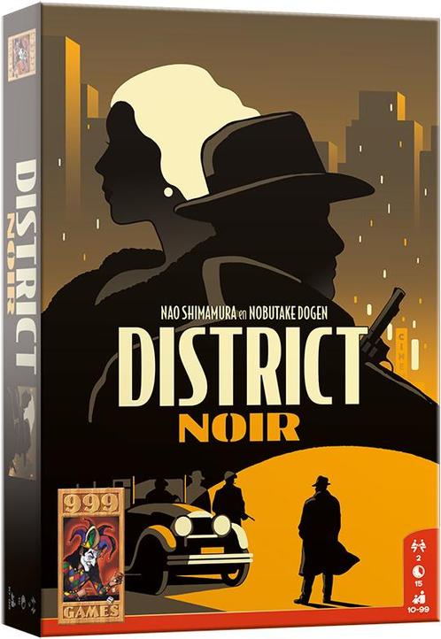 District Noir - Kaartspel | 999 Games - Kaartspellen, Hobby en Vrije tijd, Gezelschapsspellen | Kaartspellen, Nieuw, Verzenden