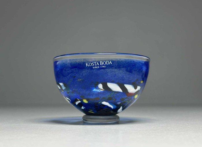 Bertil Vallien - Kom - #59250 - Glas - Miniatuursatelliet, Antiek en Kunst, Antiek | Glas en Kristal