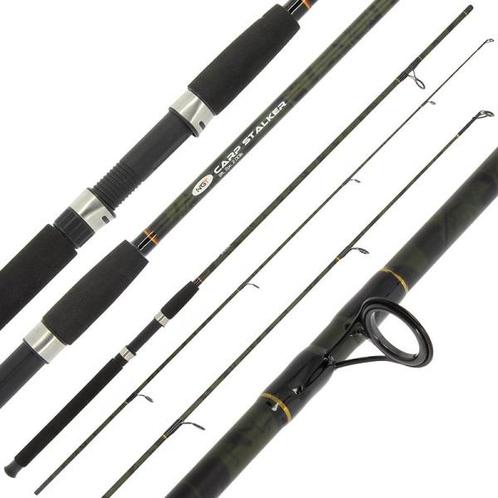 NGT Carp Stalker 2,40m (2lb) Camo, Watersport en Boten, Hengelsport | Algemeen, Overige typen, Nieuw, Verzenden