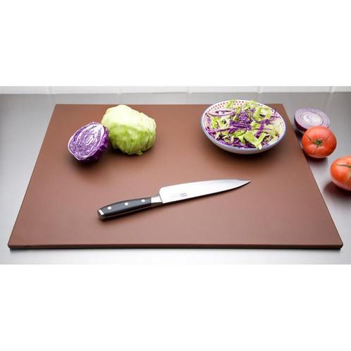 Hygiplas LDPE snijplank bruin 600x450x10mm, Huis en Inrichting, Keuken | Keukenbenodigdheden, Verzenden