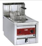 Friteuse RVS Gas | 12 Liter | Tot 190°C | Incl. Aftapkraan, Verzenden, Nieuw in verpakking